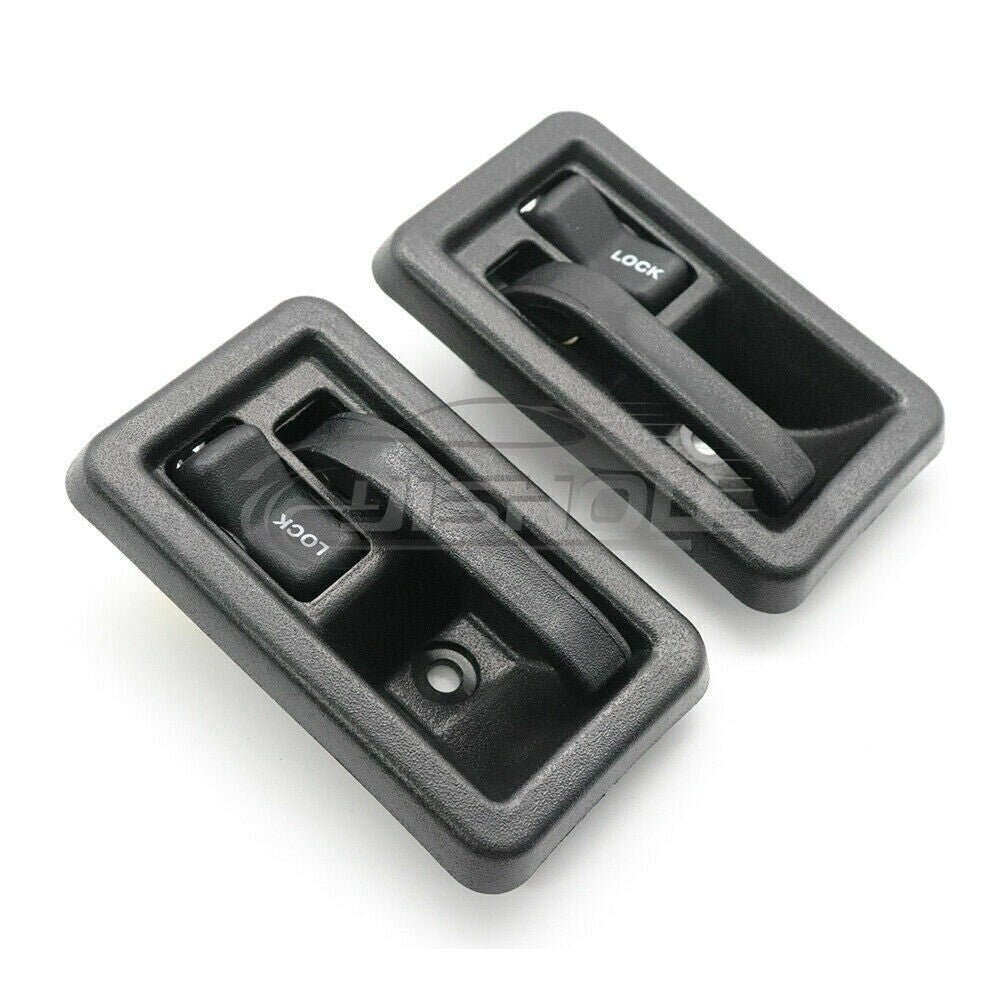New 2PCS Interior Door Handle Front Left and Right for Jeep TJ for Wrangler 1997-06