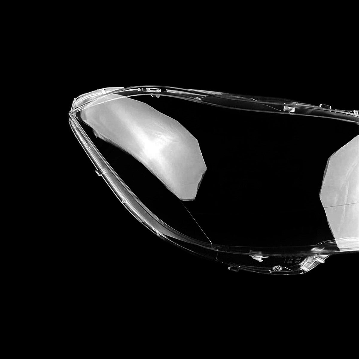 Transparent headlight lens cover for left side of for Mercedes-Benz CLS W218 (2010, 2011, 2012, 2013, 2014)