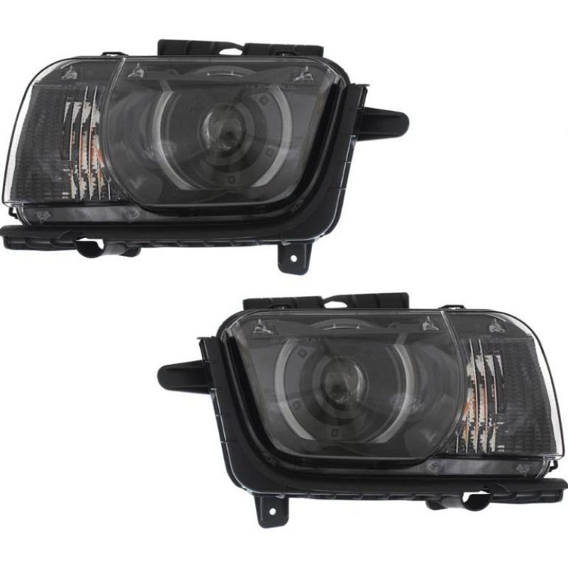 Pair Set HID Headlight For 2010-2013 for Chevy Camaro LS SS LT 2012-2015 Camaro ZL1