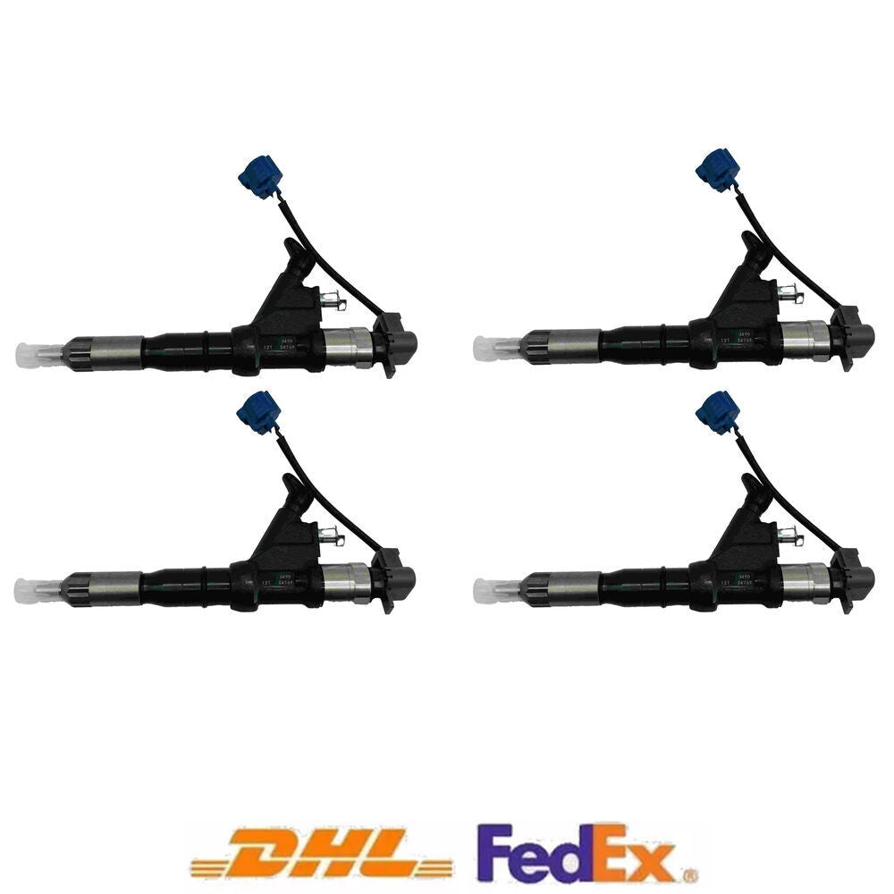 4Pcs Fuel Injector 295050-0490 23670-E0220 for Hino E13C for Renault K9K700 Engine