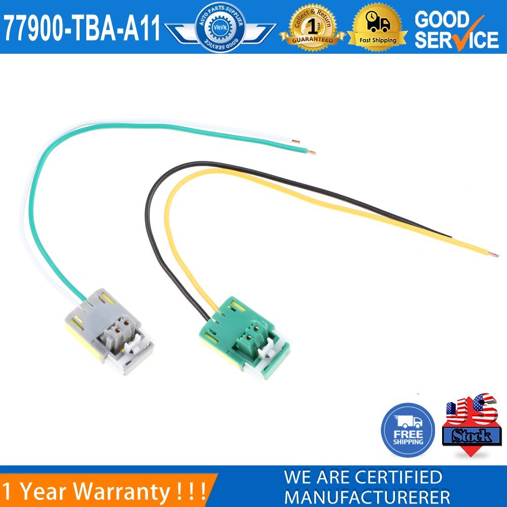 2-pack drive plug connector 77900TBAA11 for Honda for Civic 16-19