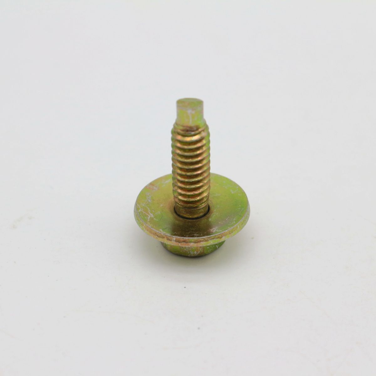 10 Body Bolts 1/4-20 x 7/8 3/4 inch Washer OD 7/16 Hex Head with Dog Pt for Ford