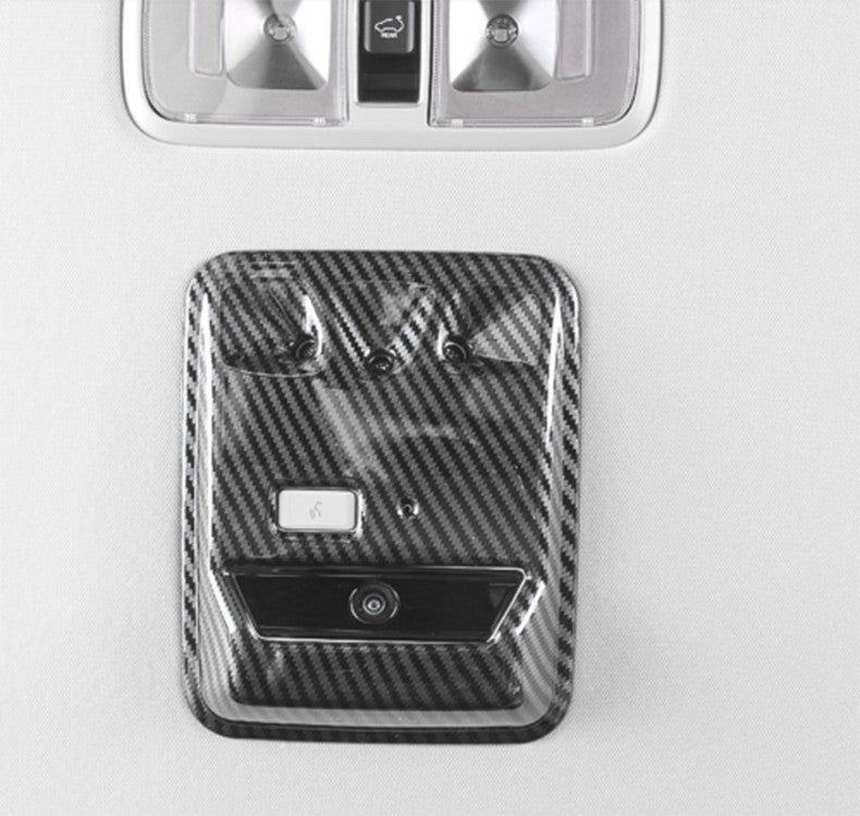 for Kia Carnival 22-24 Carbon Fiber Second Row Reading Lamp Light Cover Trim 1P
