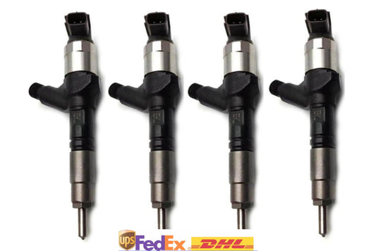 4X Fuel Injector 295050-0933 8-98178247-0 for Isuzu 4JH1 Diesel Engine