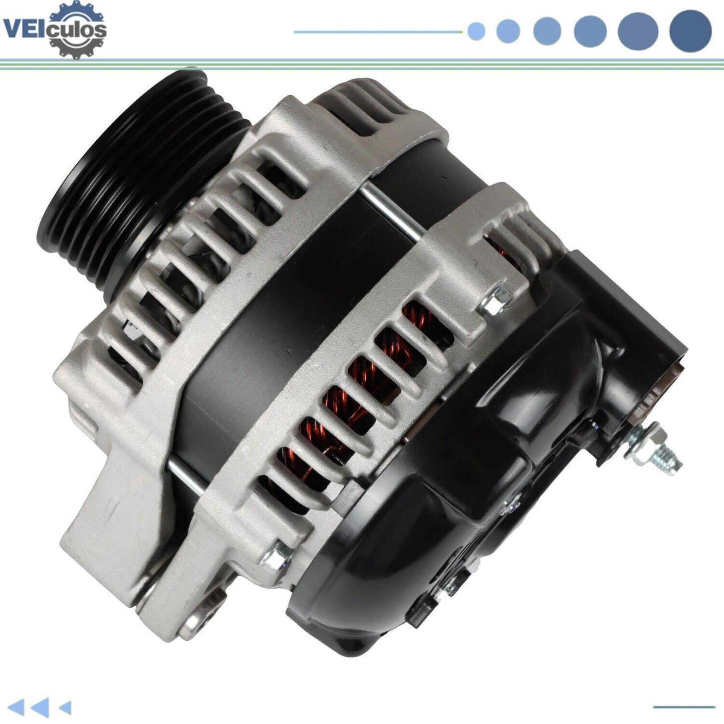 12V Alternator for Honda Pilot 3.5L 2003 2004 Odyssey 3.5L 2002 2003 2004 13918