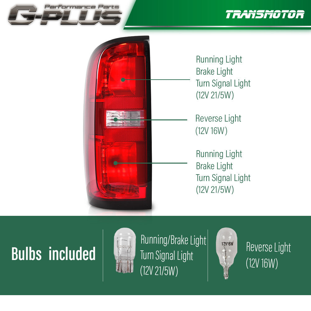 The taillights are suitable for approximately 2015-2022 for Chevrolet Colorado 2-piece sets.