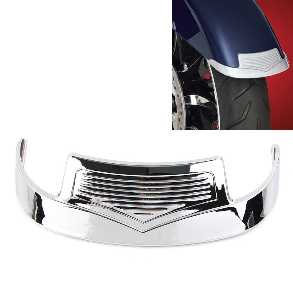 Front Fender Accent Chrome Fit for Harley FLH models Road King Custom FLHRS Classic