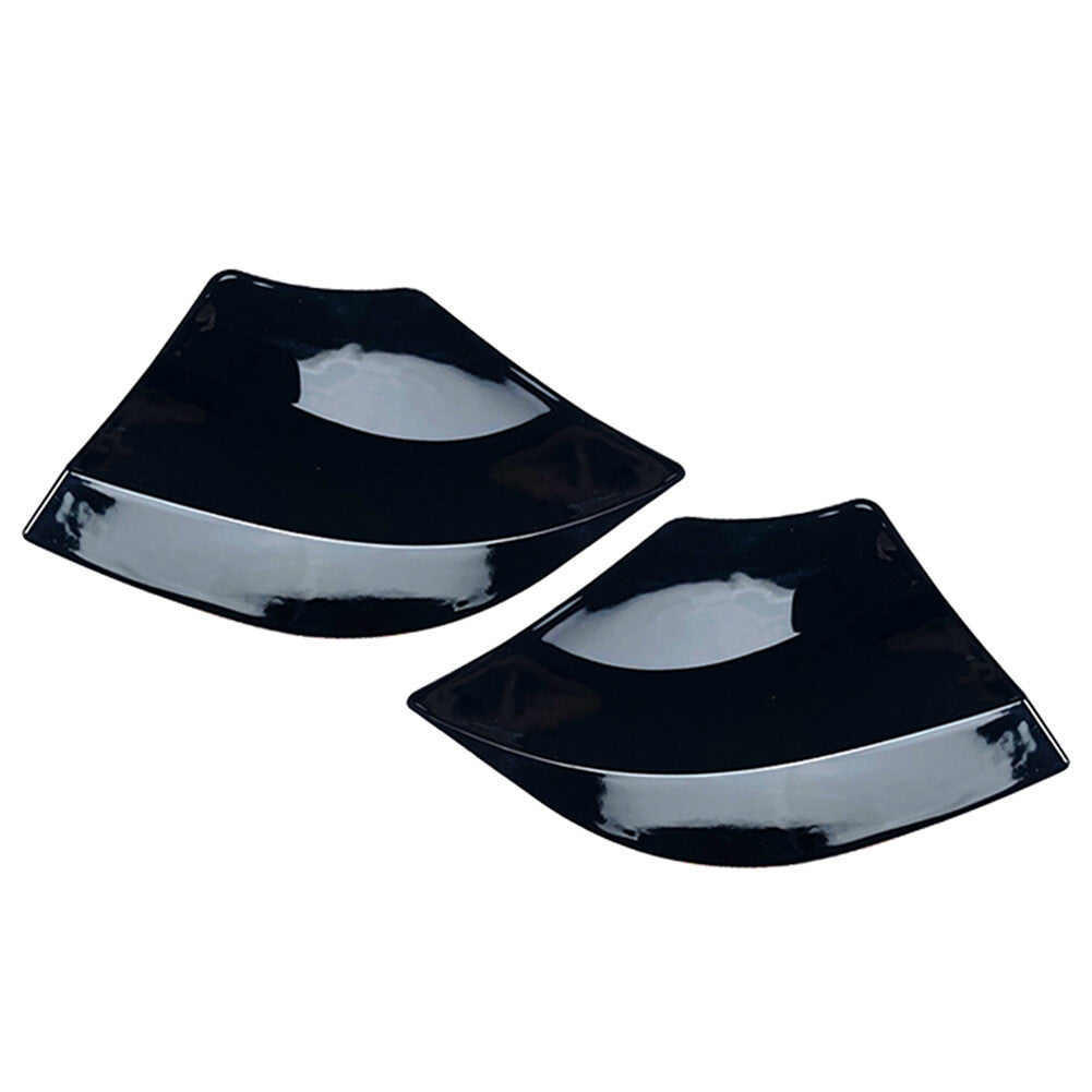 Blk Rear Bumper Side Splitter Spoiler Canards Fender for Benz W176 A45 13-18