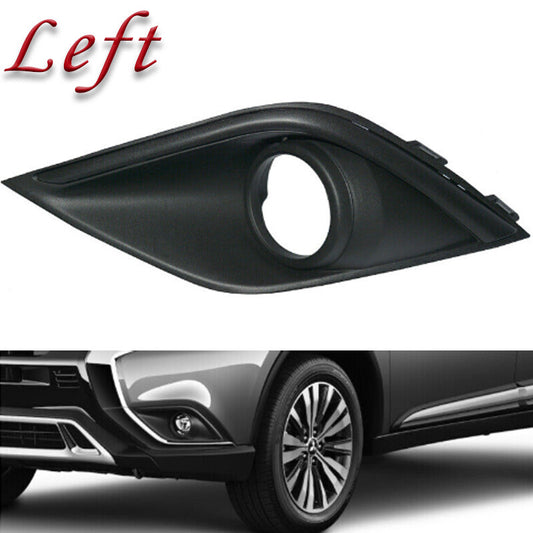 Front bumper fog light and driver's light cover (left) for Mitsubishi Outlander 2019 and 2020 models.