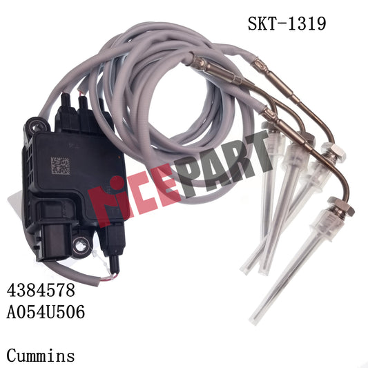 4384578 Quadruple Probes Exhaust Gas Temperature Sensor fits Engine 1pcs