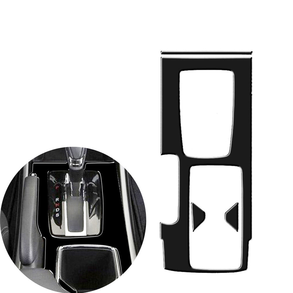 6Pcs Transmission Interior Piano Black Trim Cover Set for Honda Accord 2013-2017