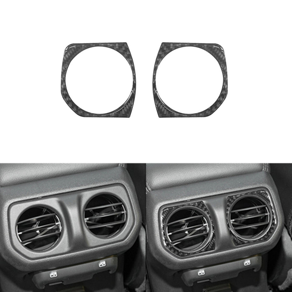 Carbon Fiber Rear Vent Trimming for Jeep for Wrangler JL 2018+Gladiator 2020+