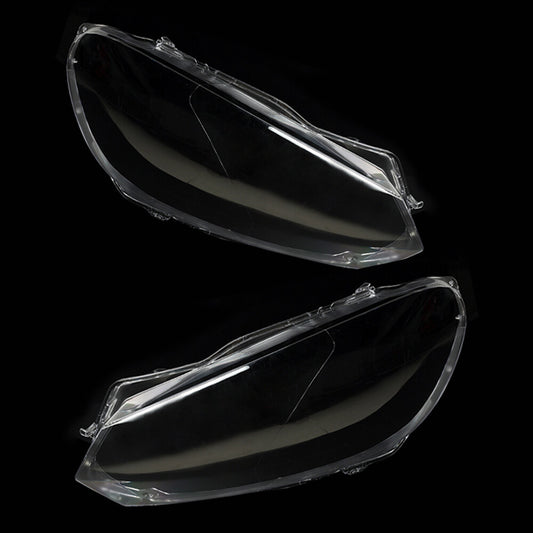 Pair Headlight Lens Clear Lenses Cover Plastic for VW for Golf 6 MK6 2010-2014