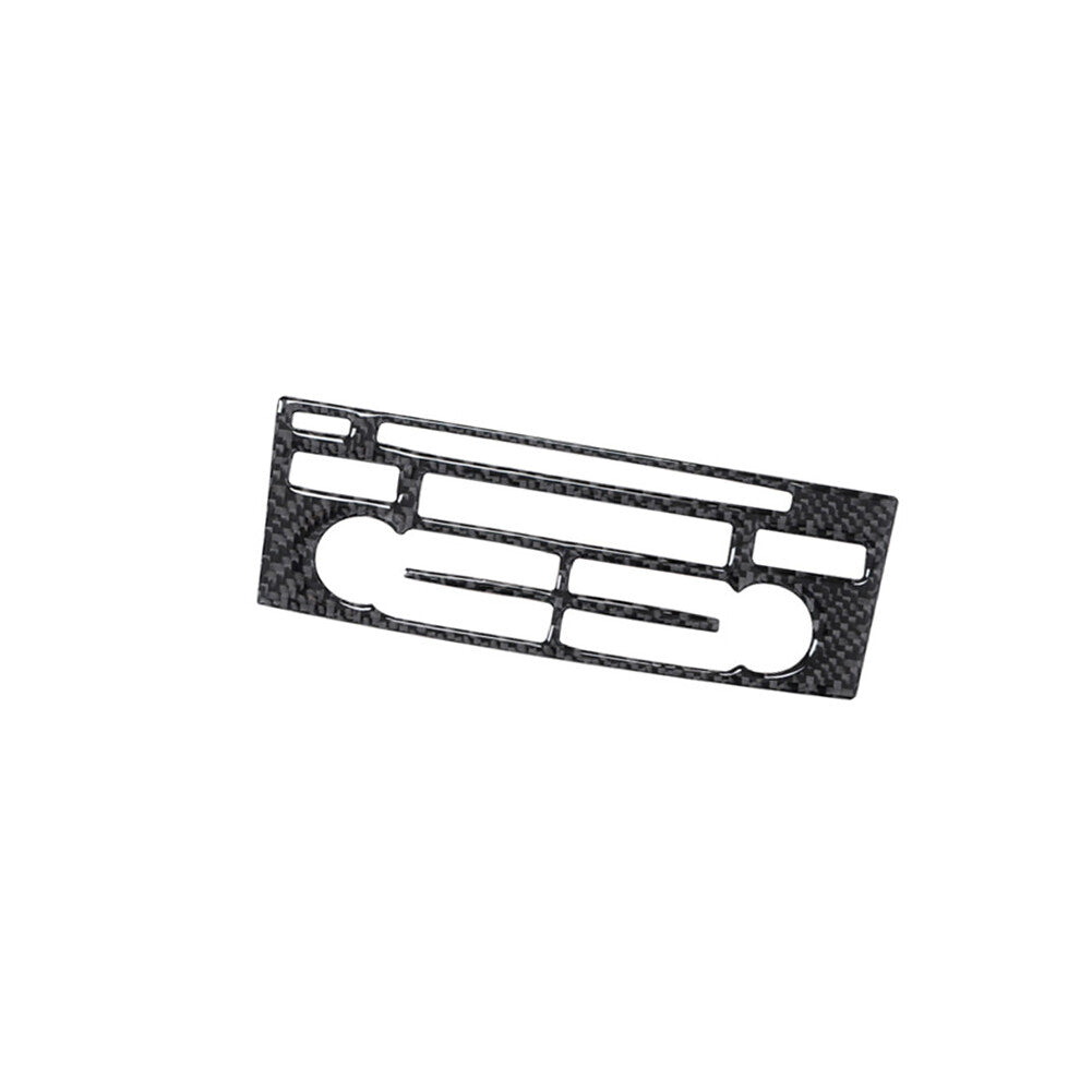 Carbon Fiber Center Console A/C Control Cover Trim for Porsche 718 2016-2022