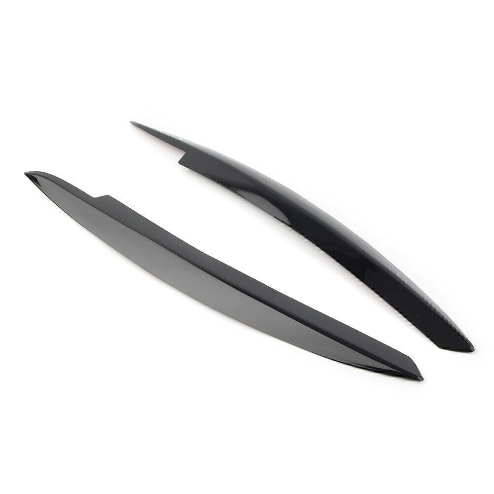 for VW for Golf VI MK6 2008-2013 Black Headlight Cover Eyelid Eyebrow Eye Lid Brow