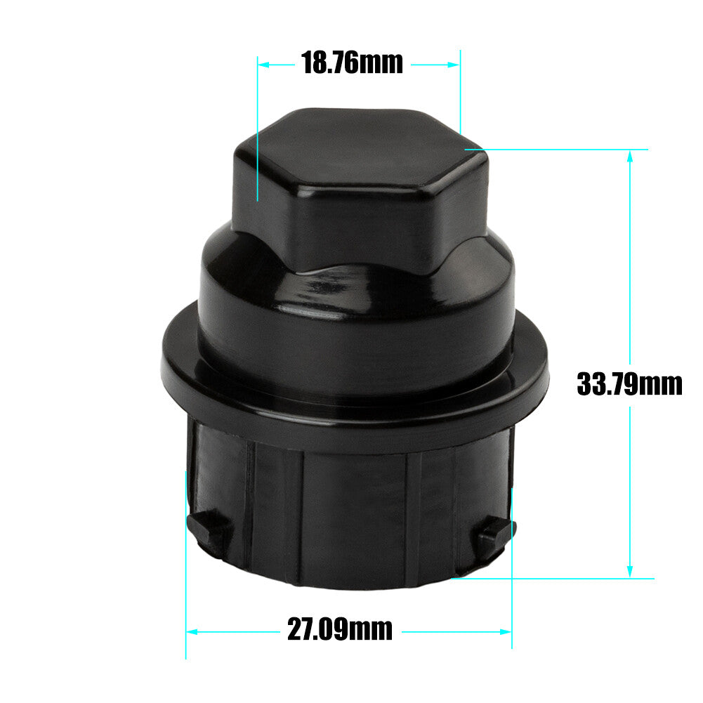 20-piece wheel nut cover replacement kit for Buick for Chevrolet for GMC for Pontiac , new, black, 9593028