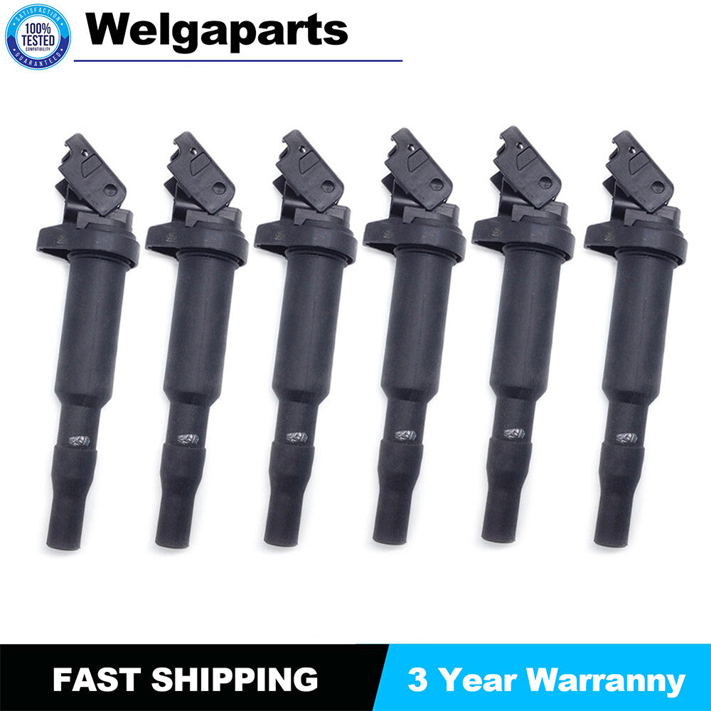 6PCS Ignition Coils for BMW 325i 328i 335 525 528 530 535 0221504470
