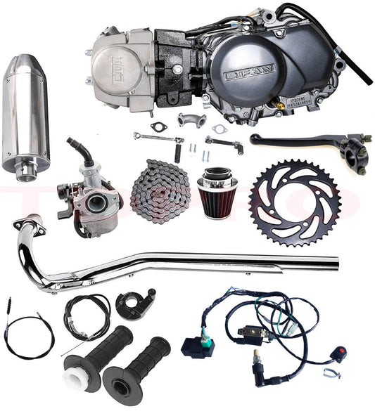 for Lifan 125cc engine motor kit for Pit Bike Trail for Honda CT70 XR70 CRF50 SSR Apollo