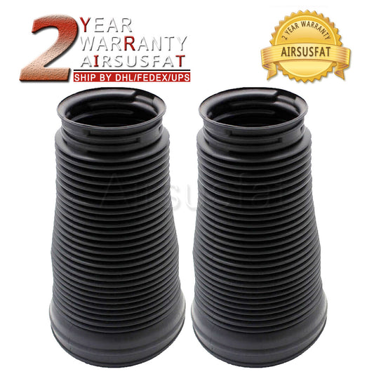 2X Front Air Spring Shock Dust Boot Cover Fit for Mercedes W221 S350 S400 2213204913