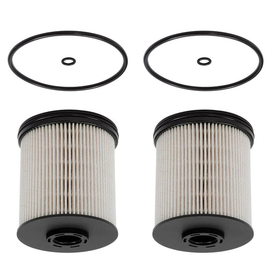 2Pcs Car Fuel Filters TP1015 for GMC for Sierra for Chevy Silverado 2500HD 3500HD