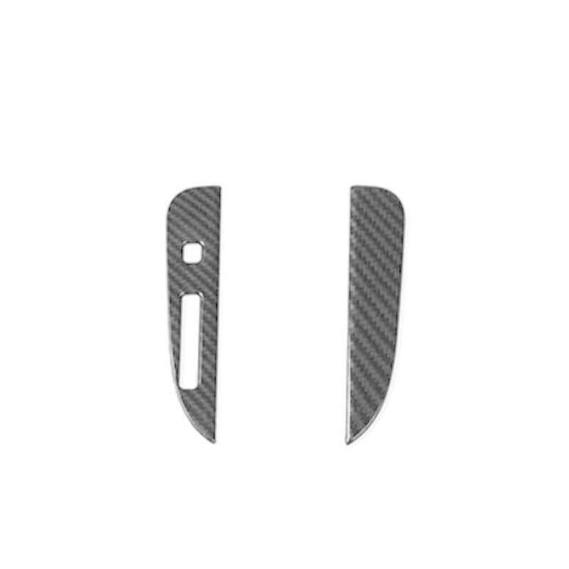 for Ford for Mustang 2015-2022 Carbon Fiber Console Electronic Handbrake Decoration