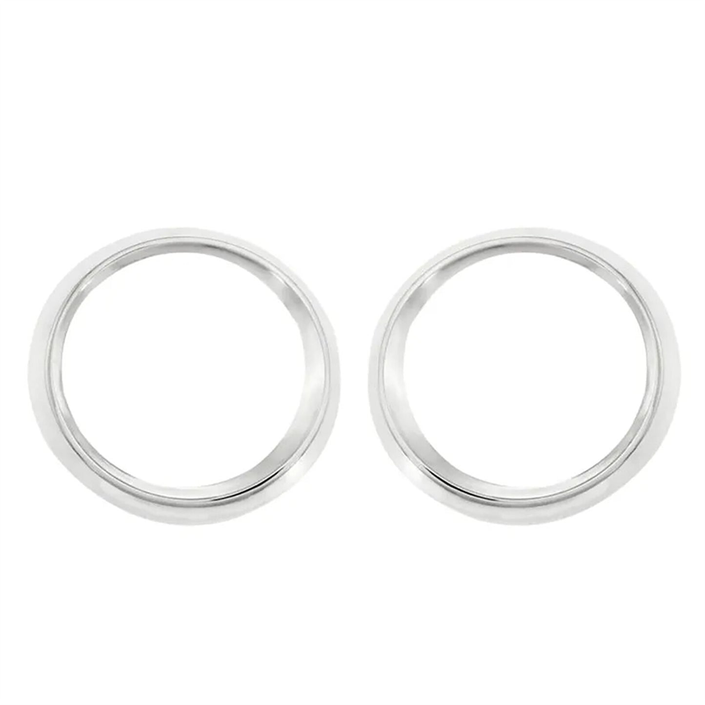 Pair for Toyota for Sienna SE 2011-2017 Fog Light Lamp Bezel Cover Chrome Trim Rings