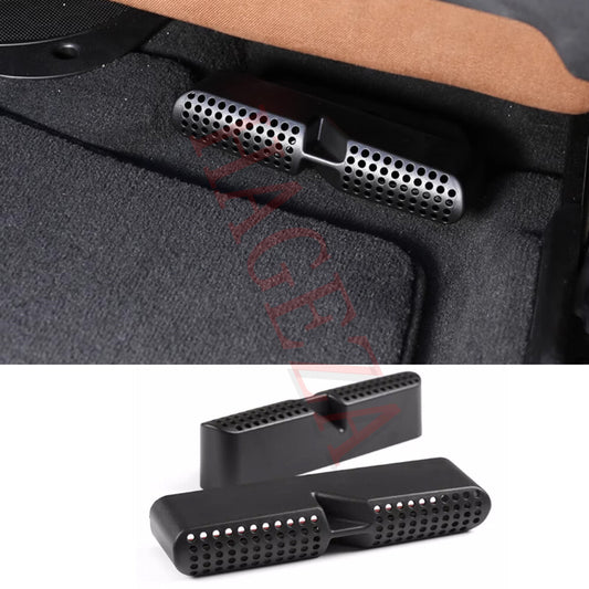 Car Rear for Seat Air Vent Cover Floor AC Outlet Protector for BMW X5 G05 2019-2024