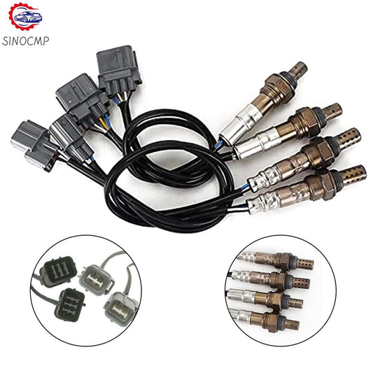 4PCS Oxygen Sensor Fits for Honda Accord Odyssey Pilot Ridgeline for Acura MDX 3.5L