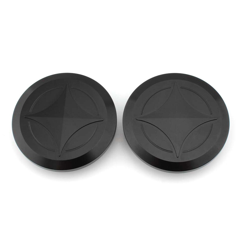 Aluminum Frame Hole Plug Cap Cover for Honda GB350 NC59 CB350 2021-22 Black
