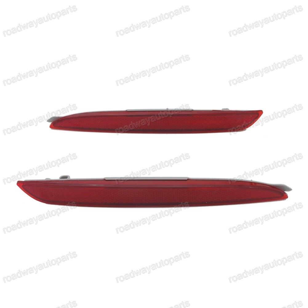 Rear Bumper Reflector Reflex Lights Lamps for Mazda 3 2008-2012 Left Right 2Pc