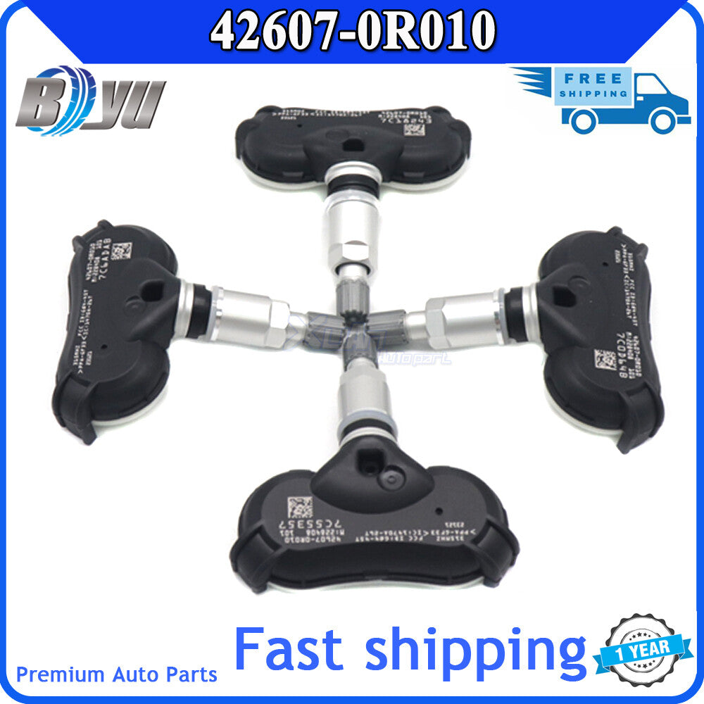 4pcs 42607-0R010 TPMS Tire Pressure Monitor Sensor for Toyota Highlander RAV4 US