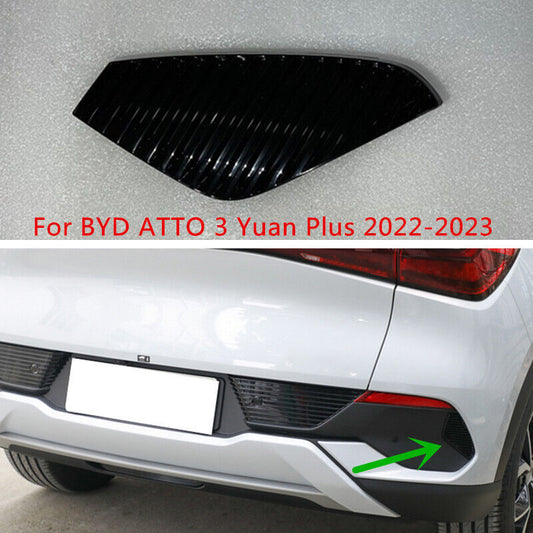 Right Side ABS Rear Bumper Cover Trim for BYD ATTO 3 Yuan Plus 2022-2023 1PCS
