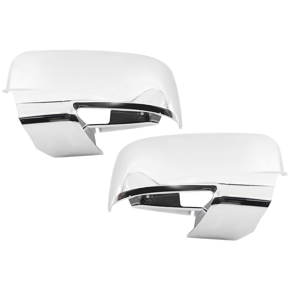 2pcs Mirror Cover Rearview Mirror Case Chrome for Ram 1500 2500 3500 4500 5500