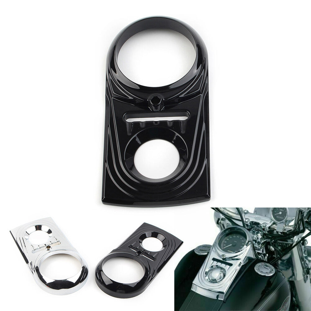 Dash Panel Insert Cover Cap Fit for Harley Softail FLSTC Street Glide