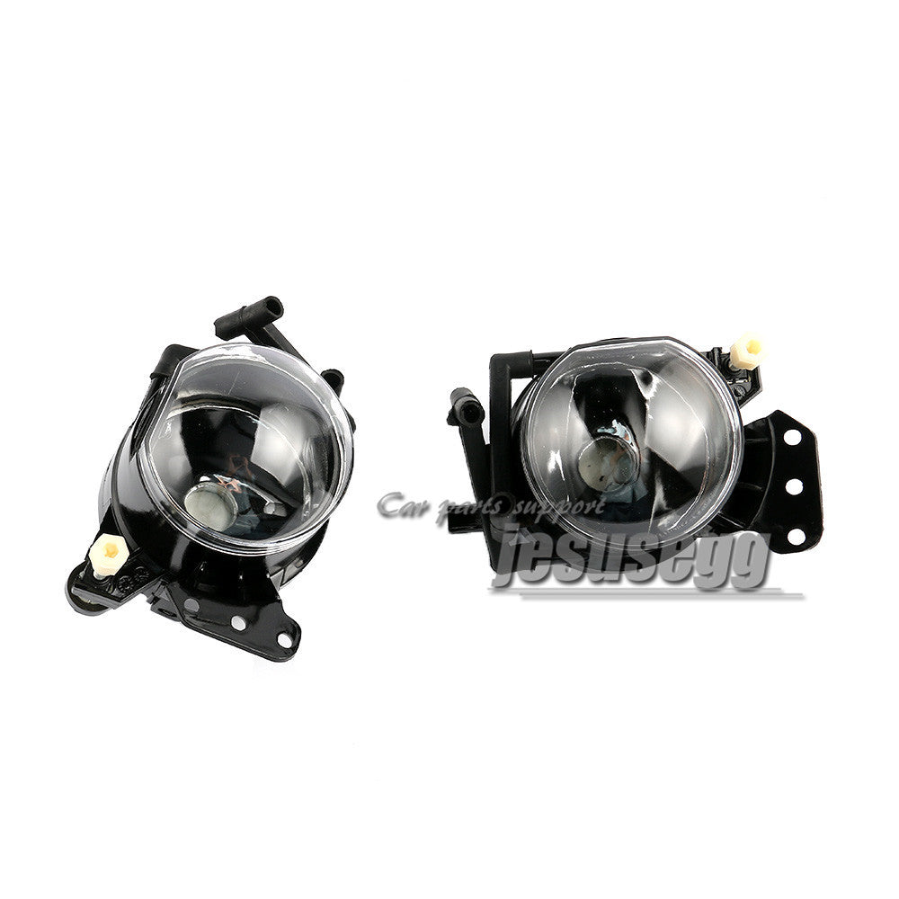 2x Front L+R Driving Fog Light Lamp Housing for BMW E60 5-Series 03-07 520i 523i