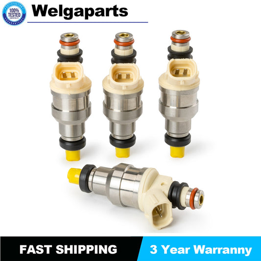 4Pcs Upgraded Fuel Injectors for Suzuki Sidekick Tracker X-90 1.6L INP-470