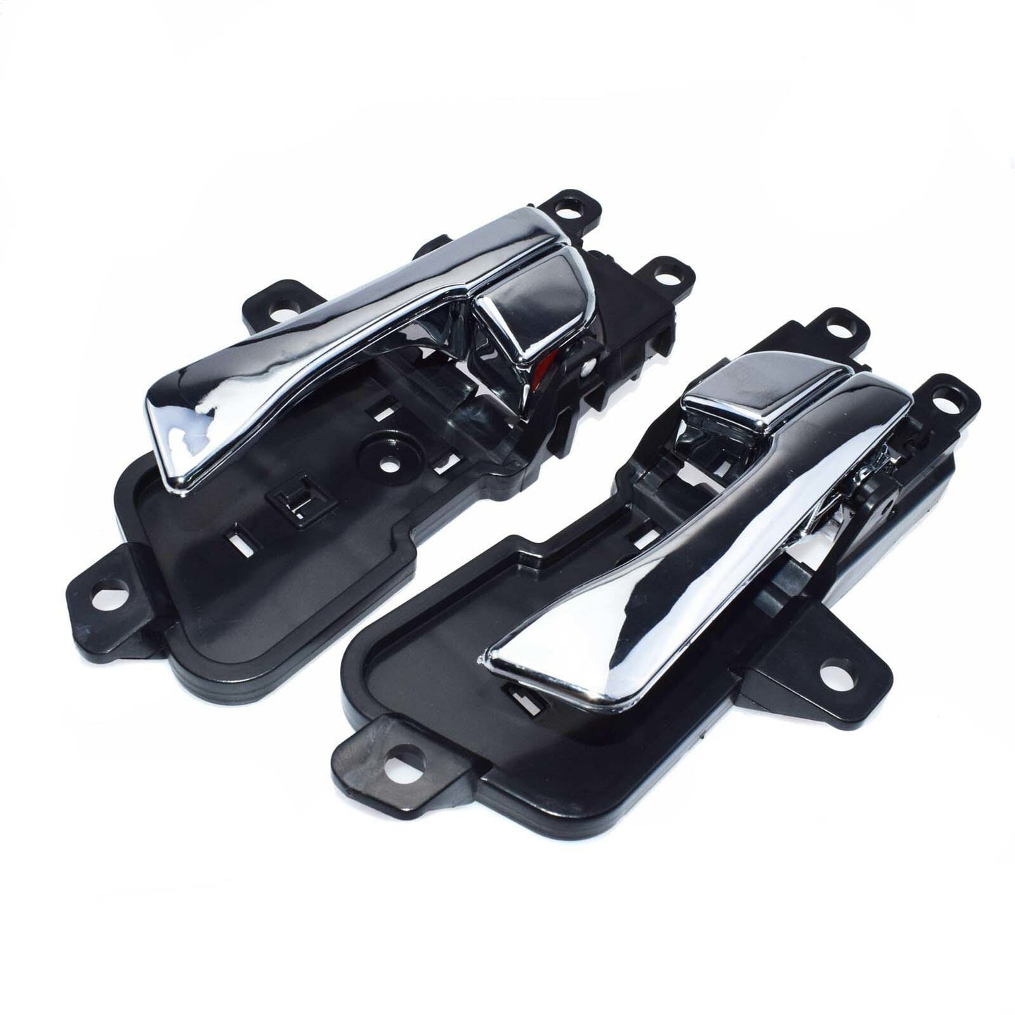 Pair Left  Right Side Interior Door Handle Chrome for Hyundai Sonata 2011-2014