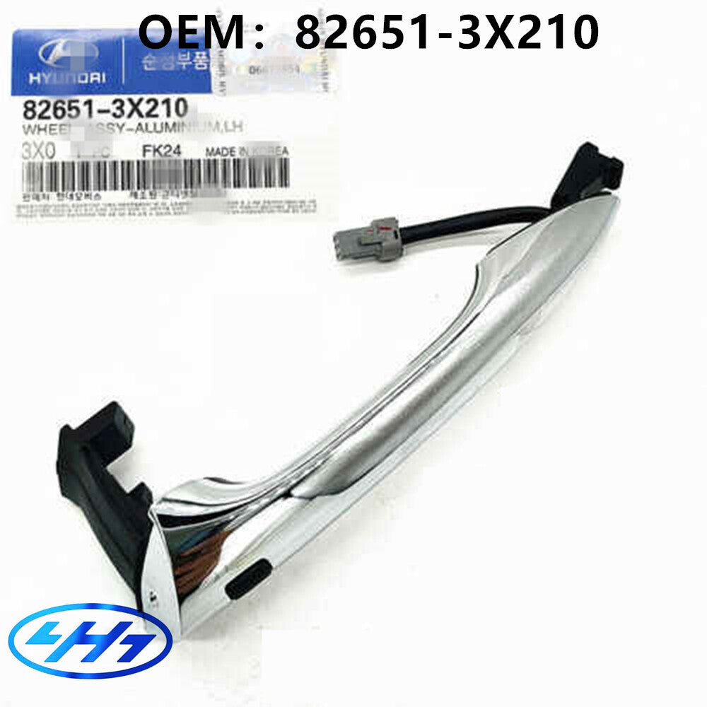 Driver Door Handle Exterior Door LH Front for Smart Key for 11-16 for Elantra