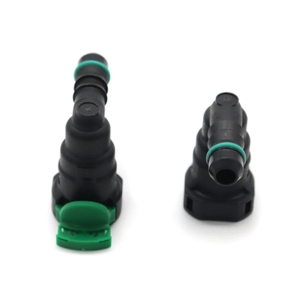 2-pack/Bulk Fuel Line Hose Quick Release Female Connector 7.89mm ID6 8x6 90¡ã