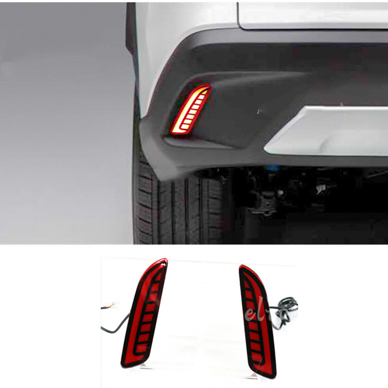 for Toyota for Corolla Cross 2022 2023 LED Rear Fog Light Tail Bumper Lamp Refit 2x