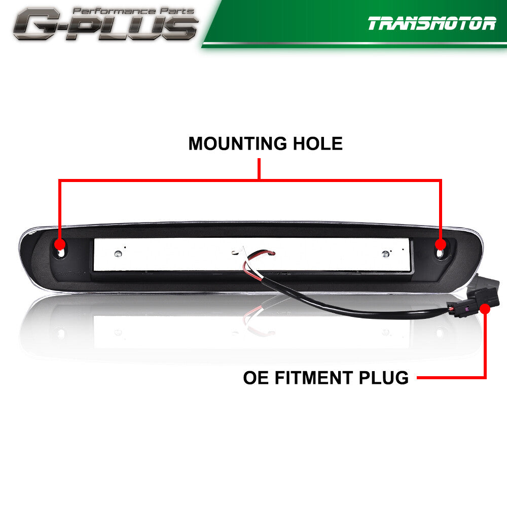 LED Trio 07-14 Black and White Silverado for GMC for Sierra 1500 2500 3500