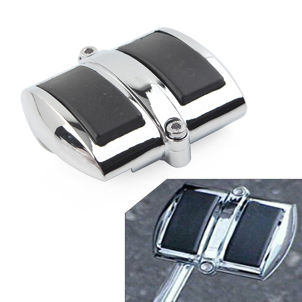 Fit for Honda Shadow 750 1100 Rear Gear Shift Brake Pedal Cover Motorcycle Chrome