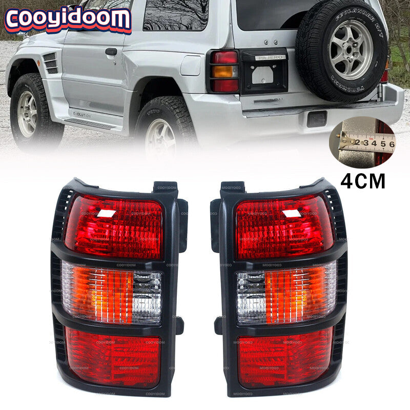 LHRH rear bumper taillights, 4 cm, suitable for Mitsubishi Pajero V31, V32, V33, V43 (1993-1997-).