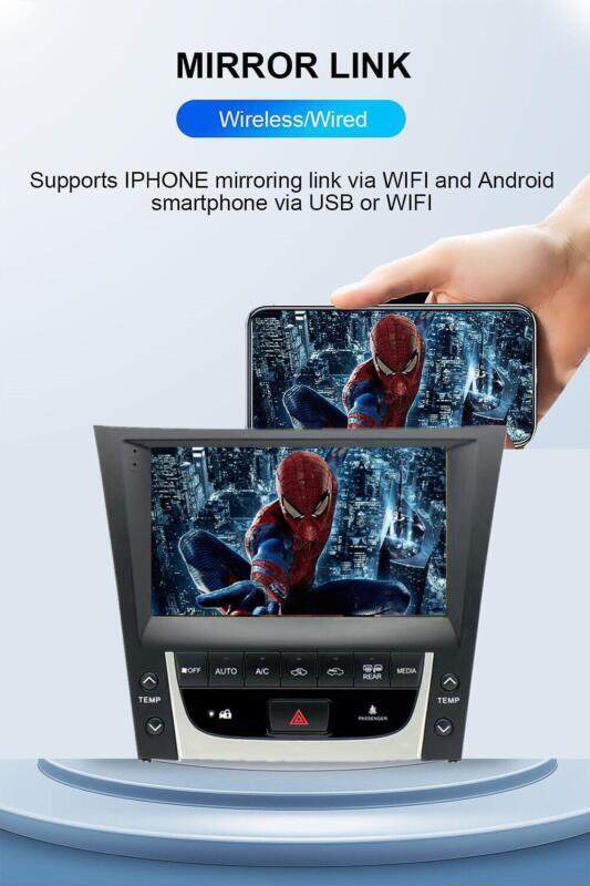 9 For Android 11 for RAM 2GB ROM 32GB Car Stereo Radio GPS WIFI 3G 4G for Lexus GS