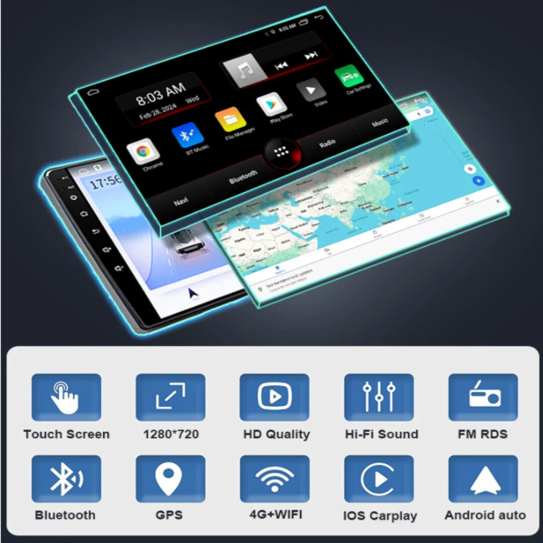 for Toyota for Land Cruiser LC 100 Car Systems Multimedia Player GPS Navi Auto Radio