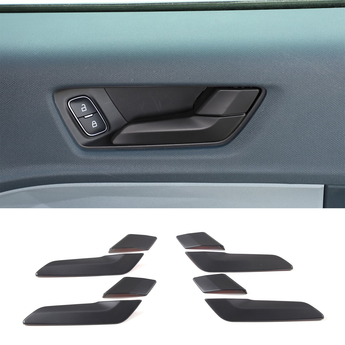 Red carbon fiber steering wheel cover trim for Alfa Romeo Giulia for Stelvio 2017-20