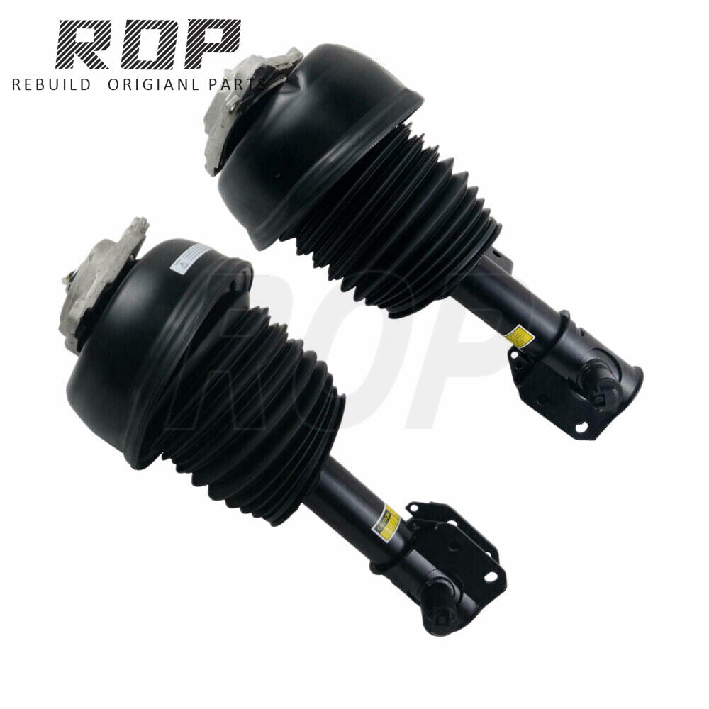 Pair Front Air Suspension Struts for Mercedes W212 W218 E350 E550 CLS400 4-Matic
