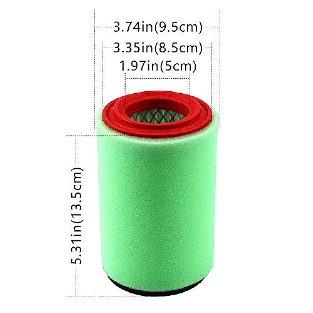 Air Filter for Yamaha Big Bear 400 4x4 YFM400FB Bear Tracker250 YFM250X YFM250B