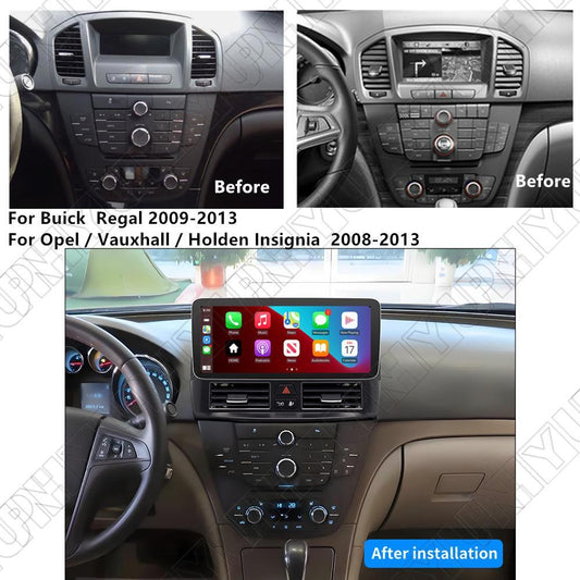 12.3 Android 14.0 Stereo Radio GPS Nav Head Unit 2+64GB for Buick Regal 2009-13