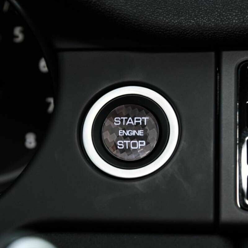 Engine Start Stop Button Cover Fit for Land Rover for Range Rover Evoque Discovery